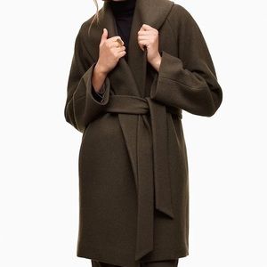 Aritzia Babaton ‘Sian’ Coat GREEN